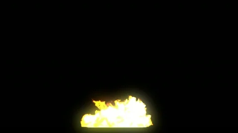 Big explosion on black. Alpha mask. HD 1080. Stock-Footage 11250238