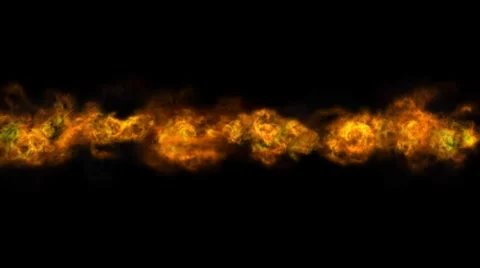 Big explosion on black, green screen and transparent background Video stock 1048428