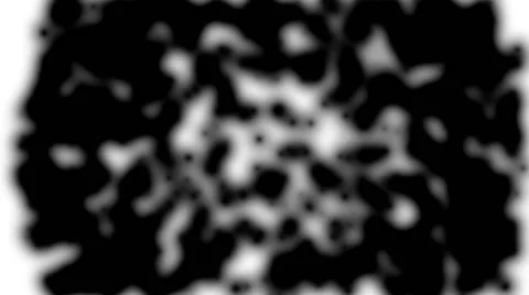 Big explosion of darkness evil substance on the white background Stock Footage 45201599