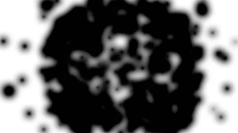 Big explosions of dark evil matter energy Stock Footage 45201594