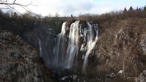 Big Falls Croatia Stock Footage 74211876