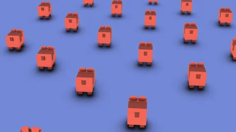 Big fat pig Texture rotation Stock Footage 153768839