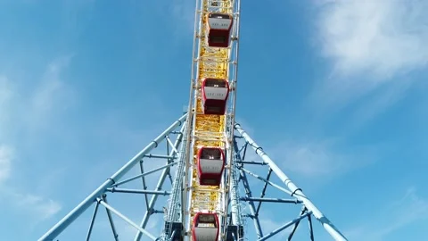 The big ferris wheel of Mtatsminda Stock Footage 167351737