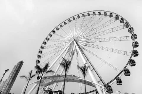 Big ferris wheel Foto stock