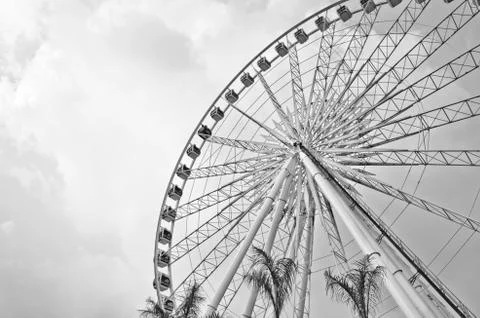 Big ferris wheel Foto stock