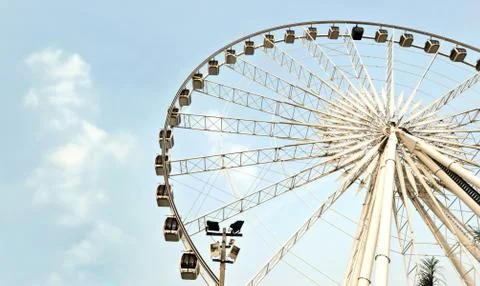 Big ferris wheel Stock Photos