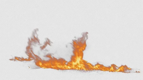 Big Fire Element 05 (HD) Stock Footage 201159724