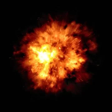 Big fire explosion 2d illustration of a big fire explosion Copyright: xZoo... 写真素材