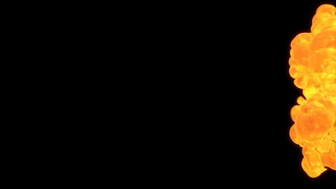 Big Fire Explosion Stock Footage 122354134