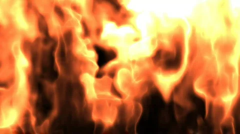 Big fire Stock Footage