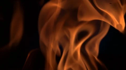 Big fire at night. Danger firework. Close up magnetic outdoor shot Vídeos de archivo 108616827