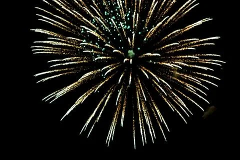 Big Firework Exploding Stock-Fotos