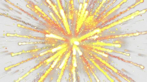 Big Fireworks Explosion Stock Footage 223418206