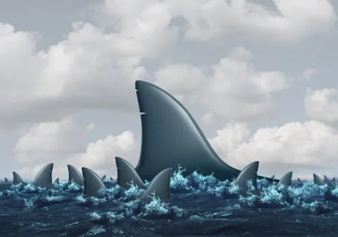 Big Fish Concept Stock Illustration