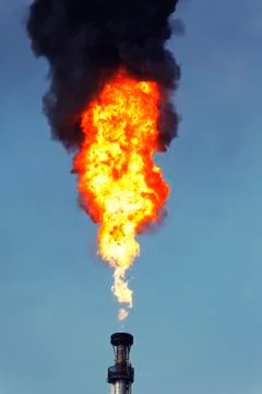 Big flame Stock Photos