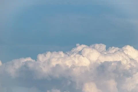 A big fluffy cloud Foto stock