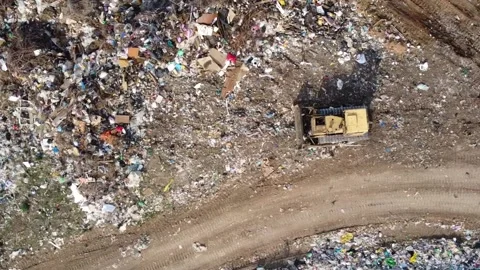 Big garbage heap 10 스톡 동영상 155800832