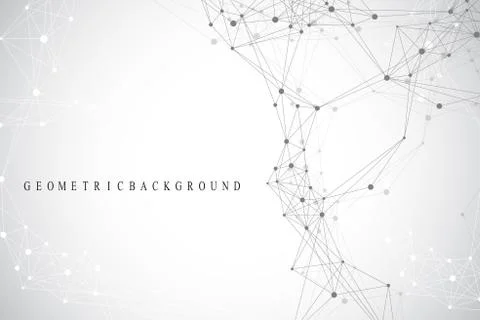 Big Genomic Data Visualization. DNA helix, DNA strand, DNA Test. Molecule or Stock Illustration