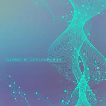 Big Genomic Data Visualization. DNA helix, DNA strand, DNA Test. Molecule or  Illustrazione stock