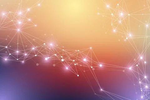 Big Genomic Data Visualization. DNA helix, DNA strand, DNA Test. Molecule or Illustrazione stock