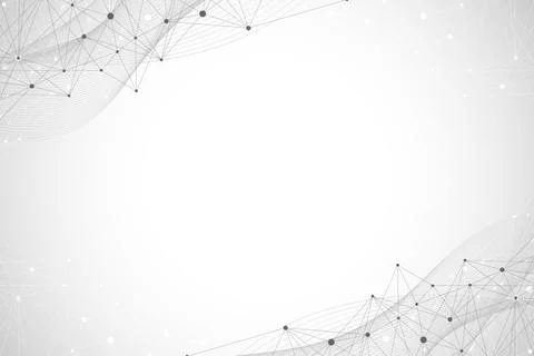 Big Genomic Data Visualization. DNA helix, DNA strand, DNA Test. Molecule or Stock Illustration