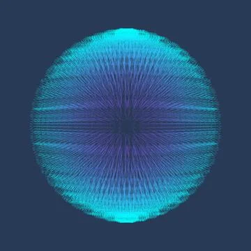 Big Genomic Data Visualization. DNA helix, DNA strand, DNA Test. Molecule or 스톡 일러스트