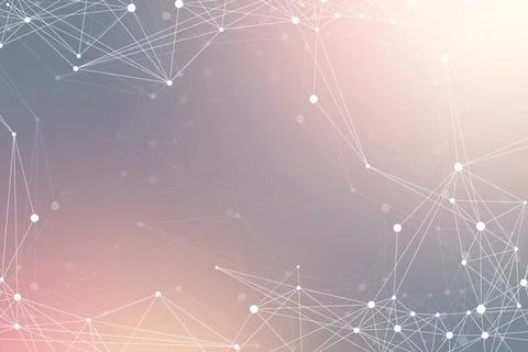 Big Genomic Data Visualization. DNA helix, DNA strand, DNA Test. Molecule or Stock Illustration