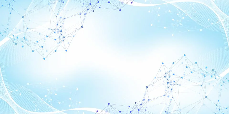 Big Genomic Data Visualization. DNA helix, DNA strand, DNA Test. CRISPR CAS9 - Illustrazione stock