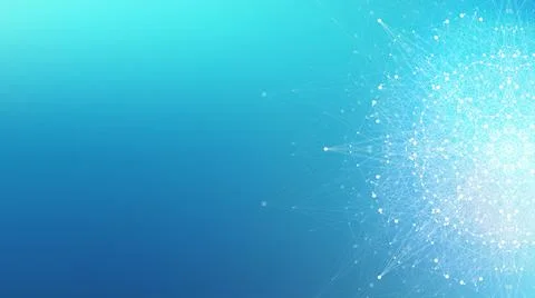 Big genomic data visualization illustration. Genome sequence map. Dna test Stock Illustration