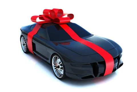 The Big gift Stock Illustration