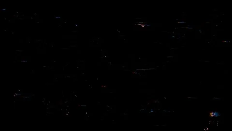 Big glitch effect with malfunction breakdowns on black video. Stock Footage 264833853