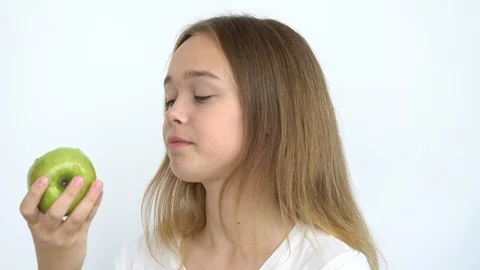 Big green appl Stock Footage 111042823