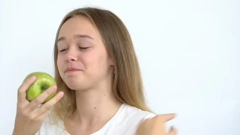 Big green appl Stock Footage 111042945