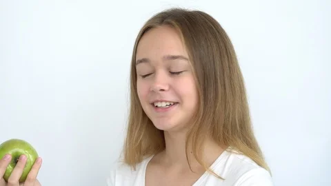 Big green appl Stock Footage 111043732