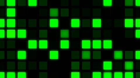 Big Green square videogame Background Stock Footage 45585301