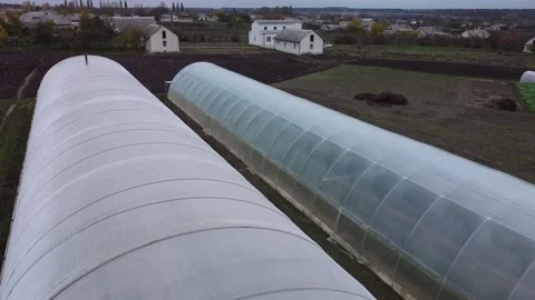 Big greenhouse Stock Footage 143527001