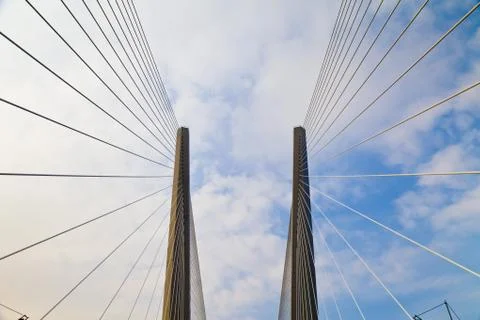 Big guy bridge Stock Photos