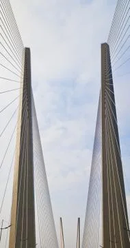 Big guy bridge Stock Photos