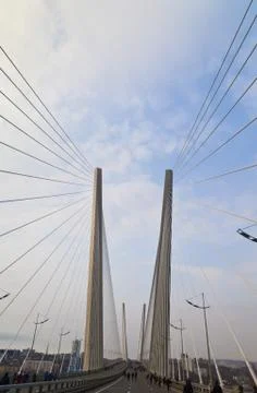 Big guy bridge Stock Photos