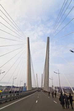 Big guy bridge Stock Photos