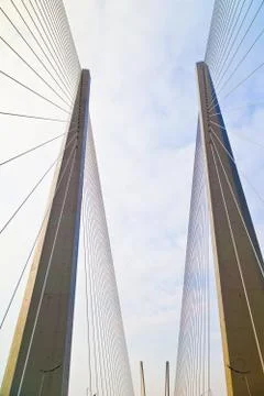 Big guy bridge Stock Photos