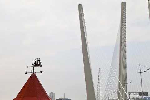 Big guy bridge Stock Photos