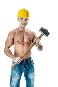 Big hammer Stock Photos