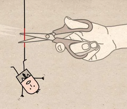 Big Hand - cutting Stock Illustration