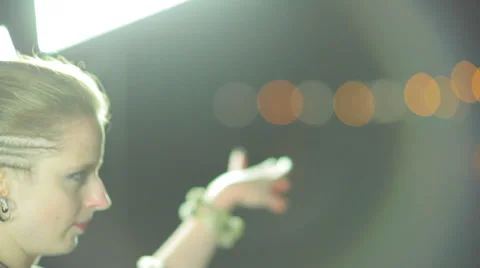 Big hands dancers Stock Footage 56641935