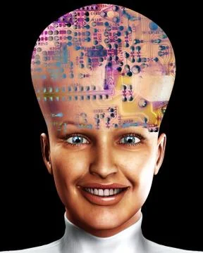 Big Head Stock Illustration