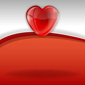 Big heart Illustrazione stock