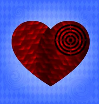 Big heart Stock Illustration