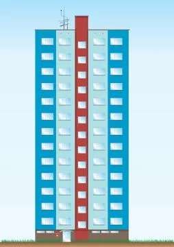 Big house Stock Illustration