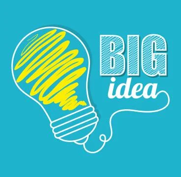 Big idea, creative and intelligence 스톡 일러스트